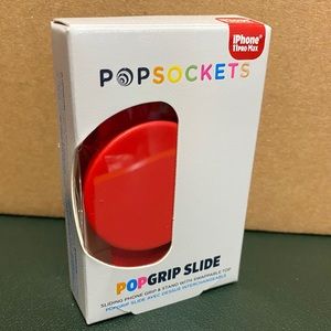 PopSockets PopGrip Slide for iPhone 11 Pro Max Red